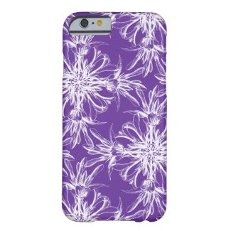 Pretty Purple Damask Pattern