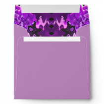 pretty purple envelope