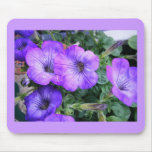 Pretty Purple Flower Mousepad