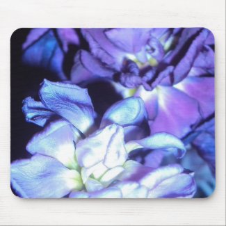 Pretty Purple Flowers Mousepads