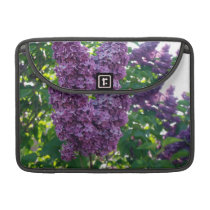Pretty Purple Lilacs macbook sleeves