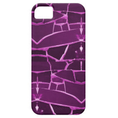 Pretty Purple Mosaic Tiles Girly Pattern iPhone 5 Case