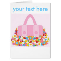pretty purse greeting cards