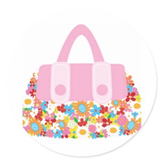 pretty purse sticker