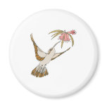 pretty realistic hummingbird refrigerator magnet