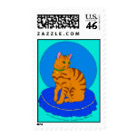 Pretty Red Kitty Stamps