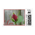 Pretty Red Rose stamp