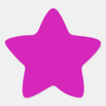 Pretty Red Violet Star Stickers