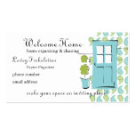 Pretty Robin's Egg Blue Door Business Card