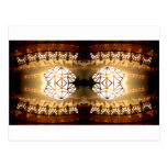 Pretty Romantic Unusual Nifty Abstract Design postcards