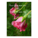 Pretty rose card add your own text Pretty rose card add your own text