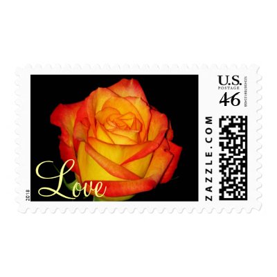 Pretty Rose Stamp
