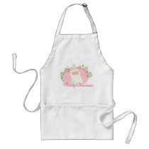 Pretty Santa Apron by disgustedcats Pretty Santa Apron