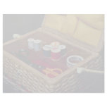 Pretty Sewing basket Customized Letterhead