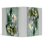 Pretty Sleeping Kitty 3 Ring Binders