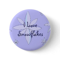 Pretty Snowflakes buttons
