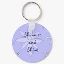 Pretty Snowflakes keychains
