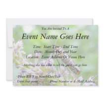 Pretty Spotted Ermine Moth on Agastache Custom Announcements