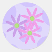 Pretty Spring Blooms Stickers stickers