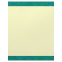 Pretty "Subtly Leafy" Pattern Letterhead