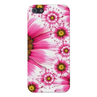 pretty summer flowers pink cell phone case iphone