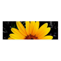 Pretty Sunflower Bookmark business cards by princessklb07 Pretty Sunflower Bookmark business cards