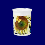 Pretty Sunflower with Butterfly pitchers