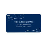 Pretty Swirls Address Labels labels