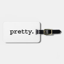 pretty. tags for luggage
