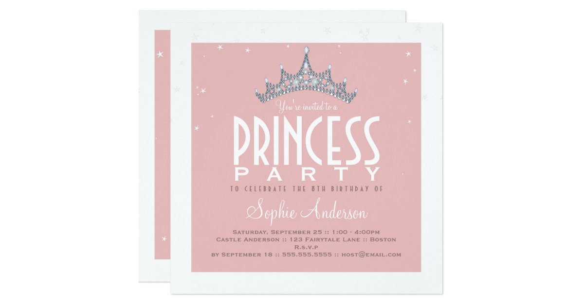 pretty party invitations