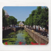 Pretty town on the River Lek, Netherlands fl Mouse Pad