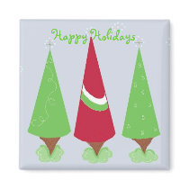 Pretty Trees magnets