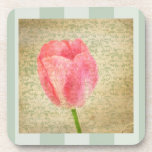 Pretty Tulip Drink Coasters