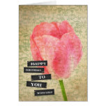 Pretty Tulip Greeting Cards