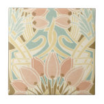 pretty tulips art nouveau floral pattern ceramic tiles by just_in_case pretty tulips art nouveau floral pattern ceramic tiles