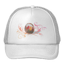 Pretty Tulips Easter Egg Mesh Hats