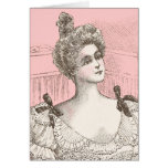 Pretty Victorian French Fashion Lady Cards