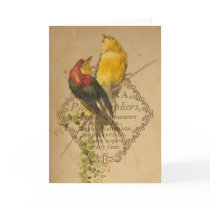 Pretty Vintage Birds cards