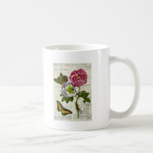 Pretty Vintage Collage Coffee Mugs