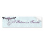 Pretty Vintage Fairy Decal Bumper Stickers