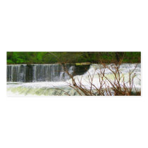 Pretty Waterfall Bookmark business cards by princessklb07 Pretty Waterfall Bookmark business cards