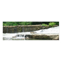 Pretty Waterfall Bookmark business cards by princessklb07 Pretty Waterfall Bookmark business cards