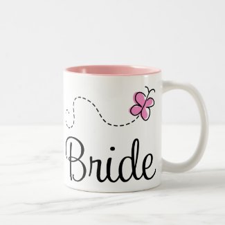 Pretty Wedding Bride Mug