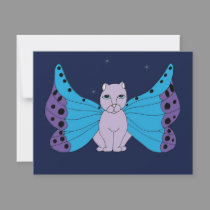 Pretty Wings Color invitations