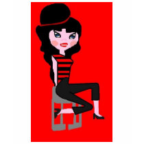 pretty woman black t-shirts