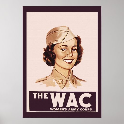 Pretty WWII WAC Posters