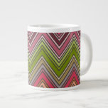 Pretty Zig Zag Pattern Ceramic Ware mugs