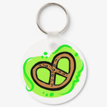 Pretzel keychains