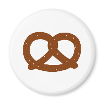 Pretzel magnets by Thinkdifferent Pretzel magnets