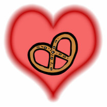 pretzel acrylic cut outs